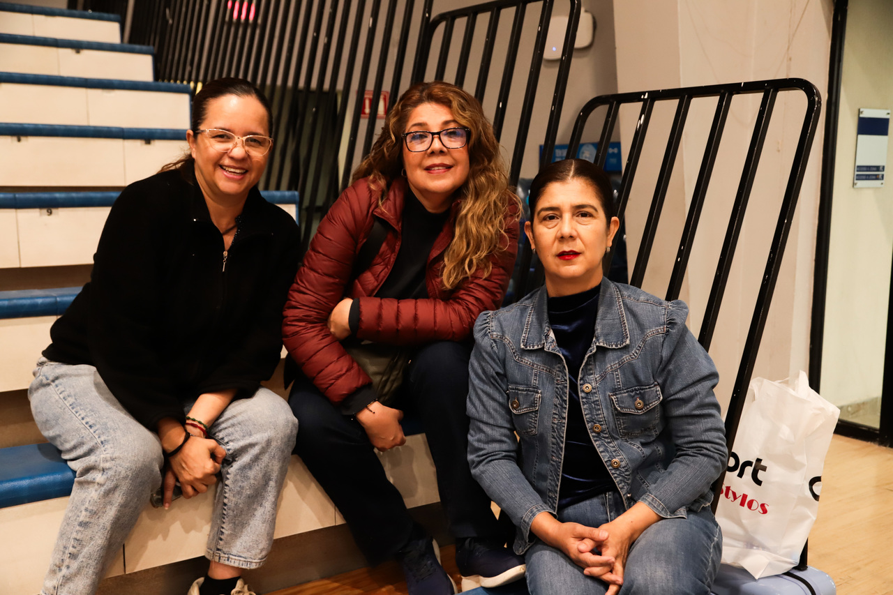 Fernanda Ramos, Linda Valadez y Fernanda Muñoz.