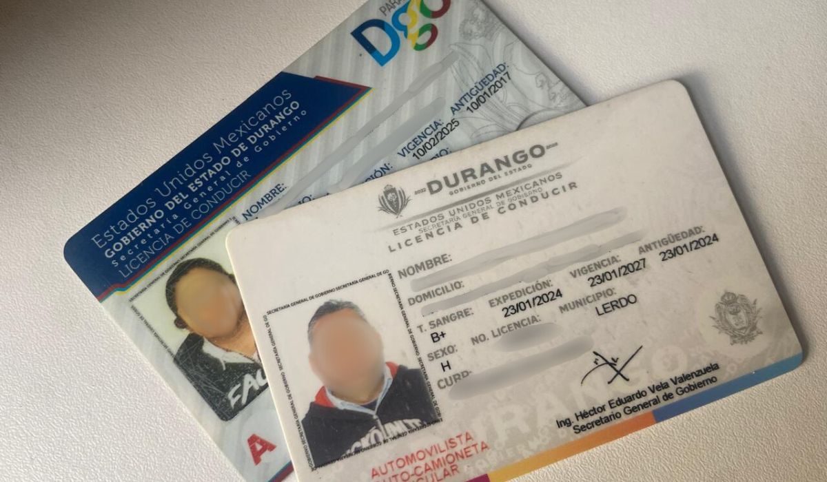 Enviará Durango licencias de conducir a cualquier municipio, estado e incluso fuera del país