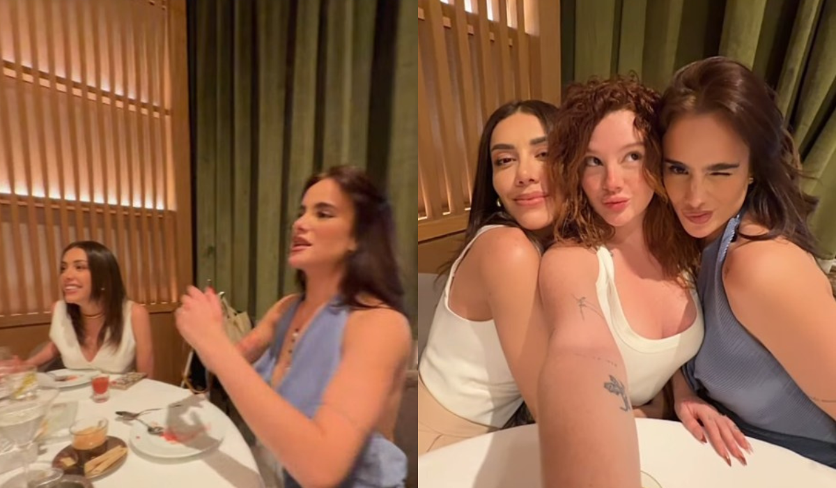 ¿Reconciliación? Captan a Gala Montes y Karime Pindter en una cena