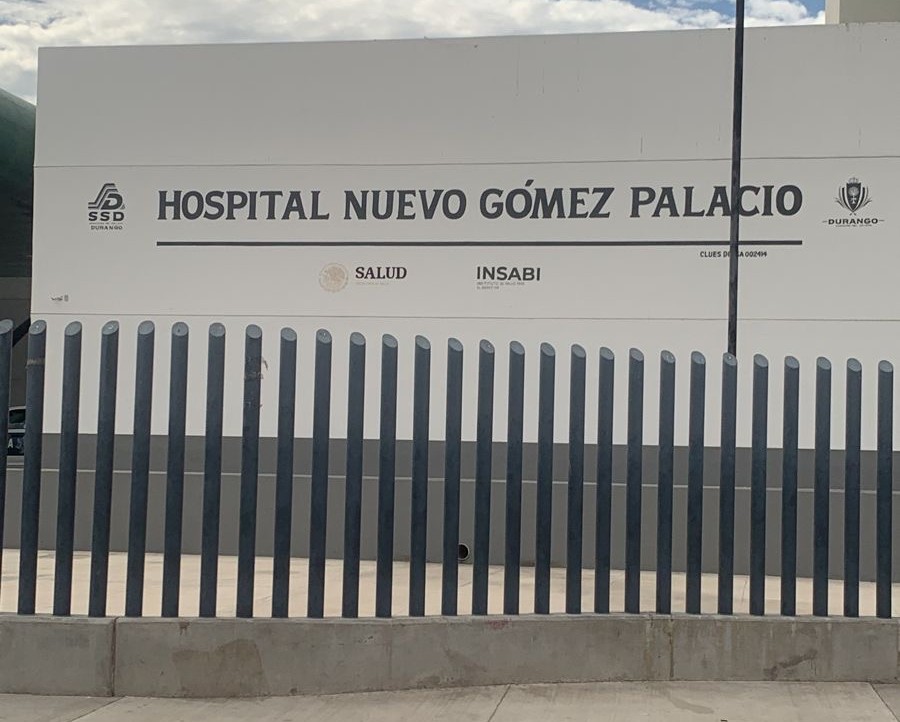 Hospital Nuevo de Gómez Palacio. (ARCHIVO)