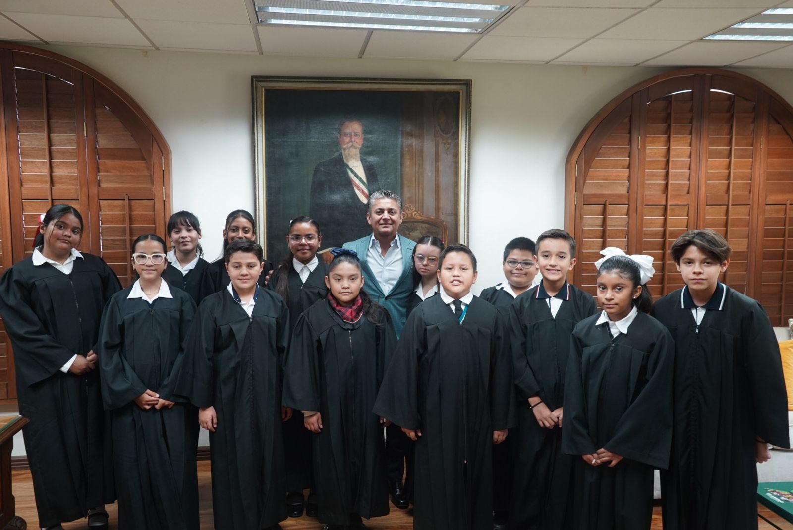 Niñas y niños son magistrados por un día en el Poder Judicial del Estado de Coahuila