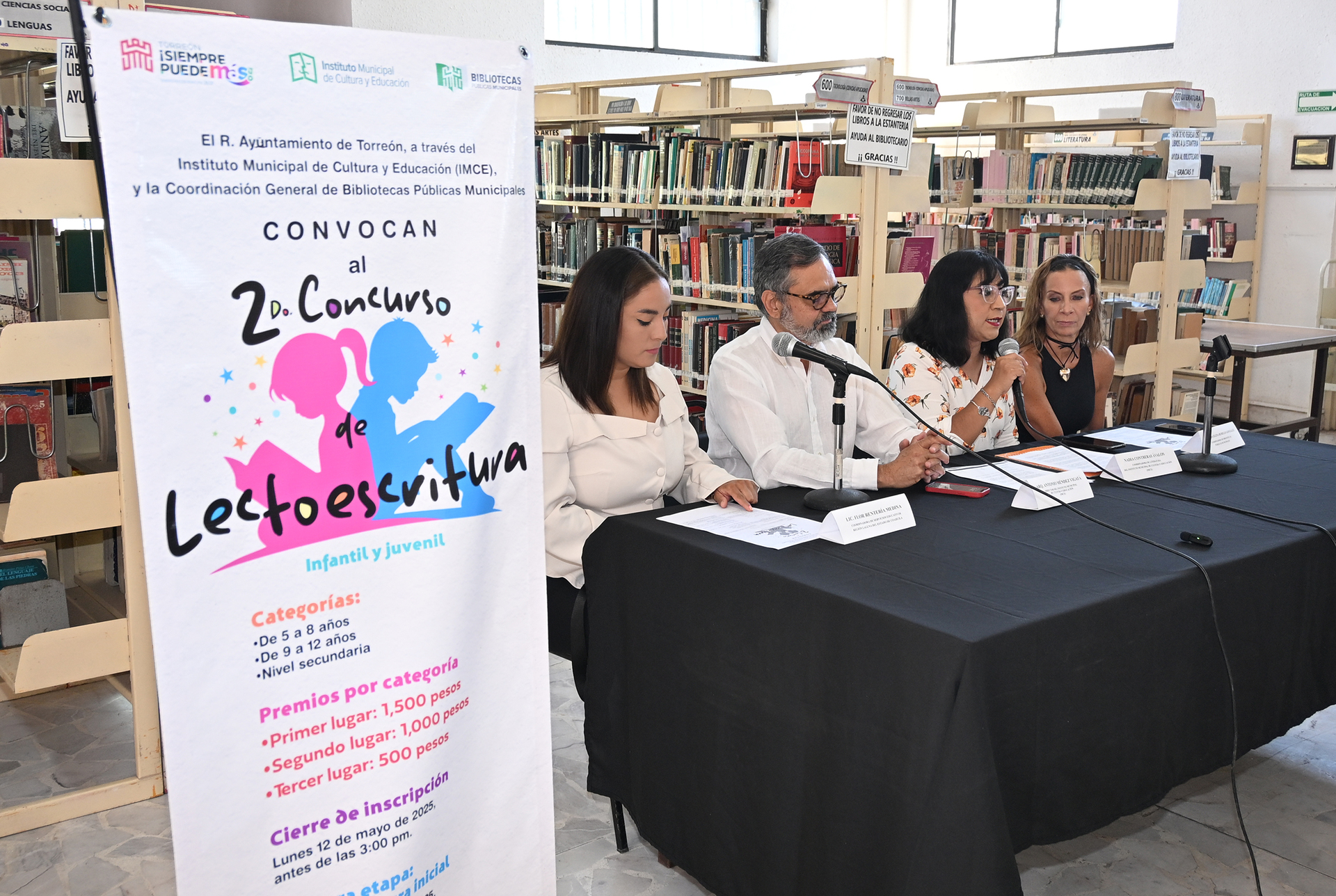 El objetivo de este concurso consiste en fomentar el gusto por la lectura, la escritura y la expresión oral en niños.