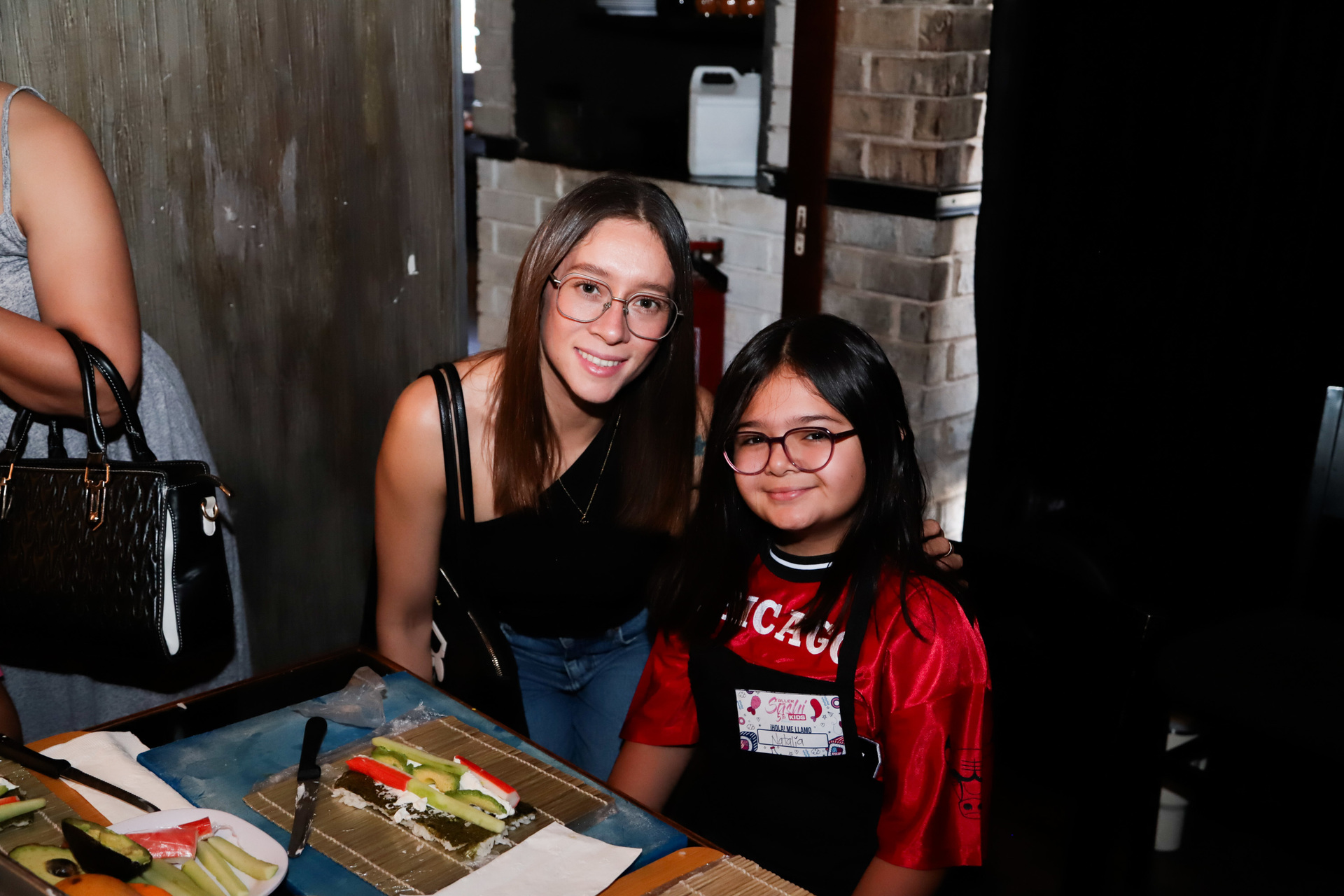 Brenda Girón y Natalia.
