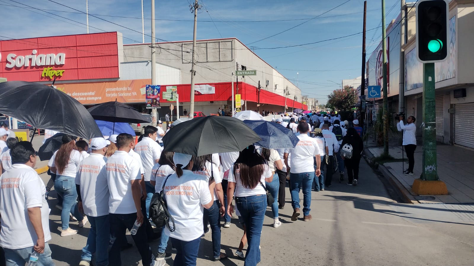 Marcha SNTE en Gómez Palacio (EL SIGLO)