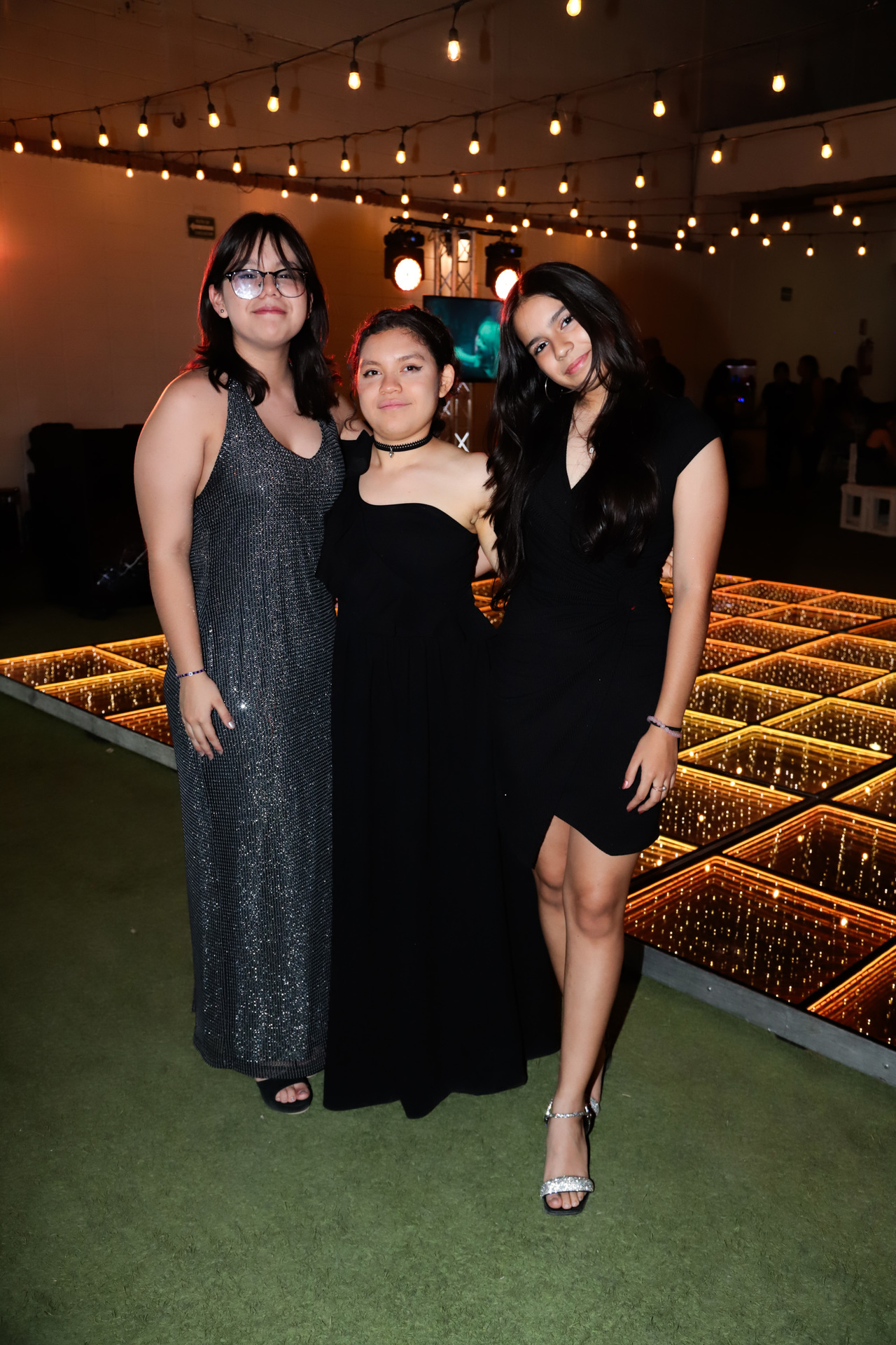 Isabella, Arantxa y Ximena.