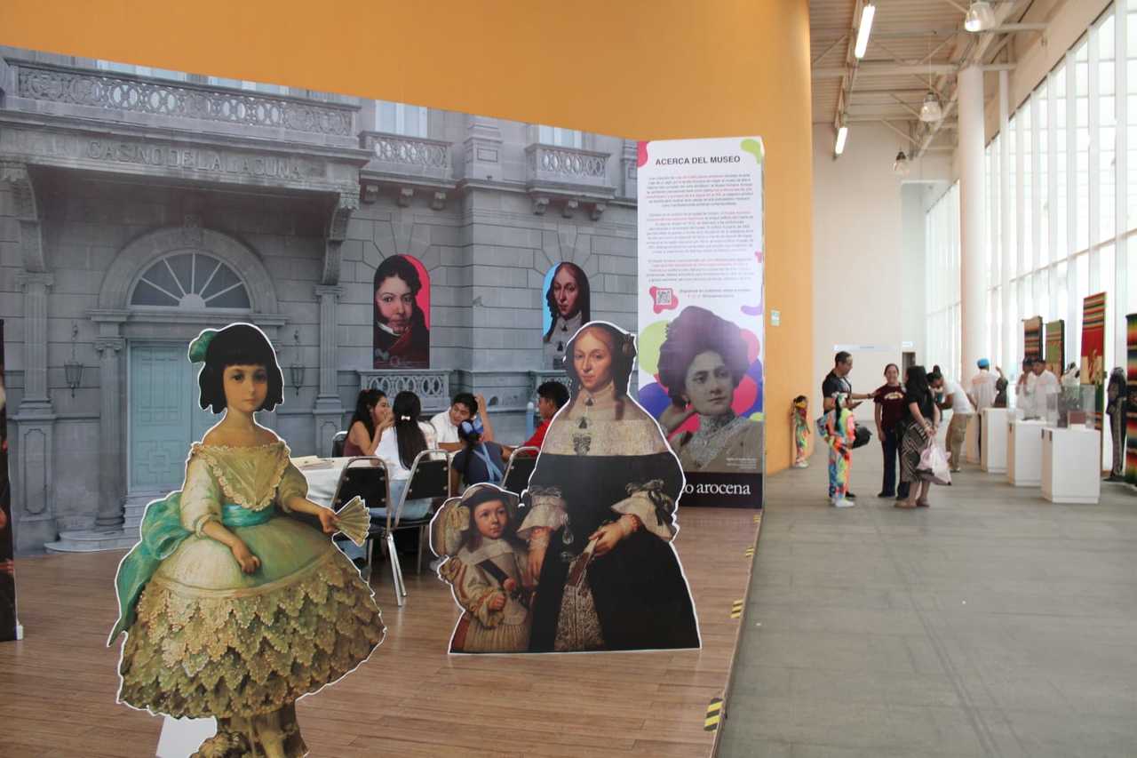 Participación. El Museo Arocena ha instalado un estand de 24 metros cuadrados que emula la entrada del Casino de La Laguna.