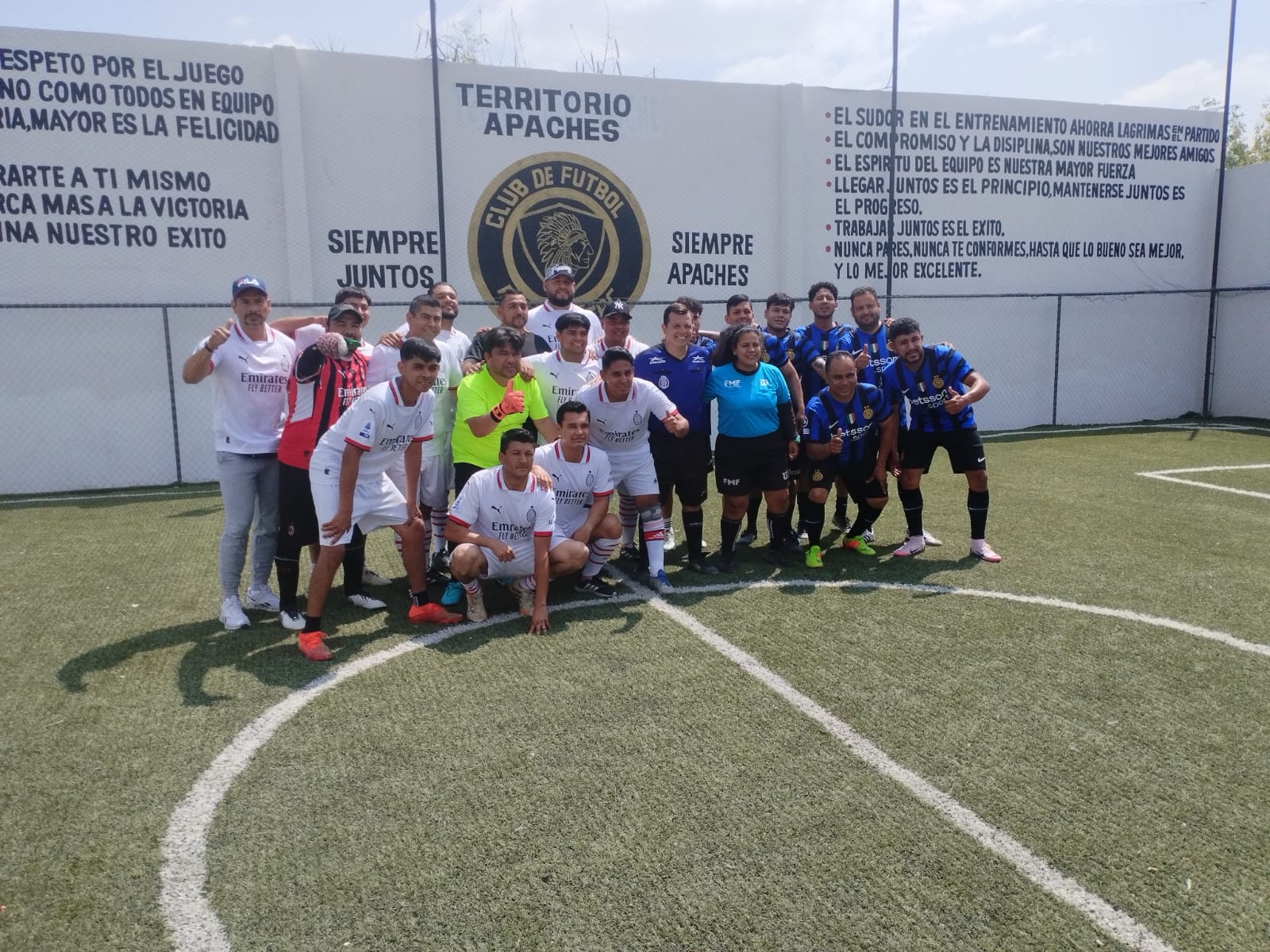 Une FC conquista el título de la Liga Sindical de Futbol 5