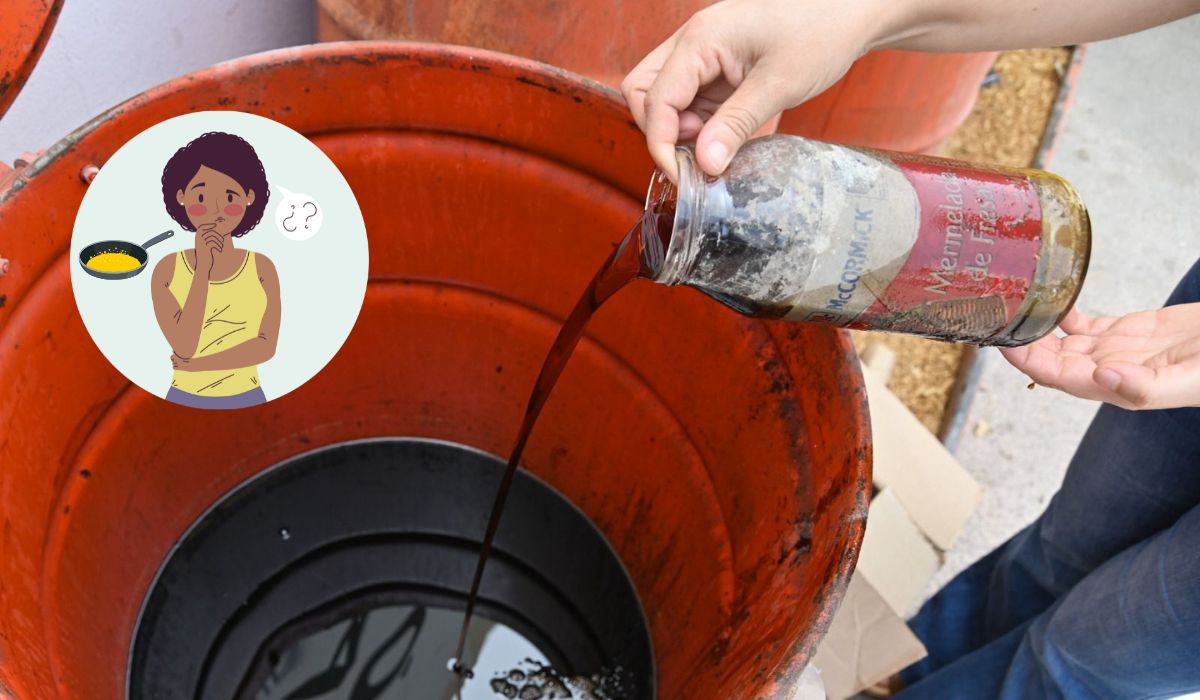 ¿Cómo desechar correctamente el aceite vegetal usado? No lo tires al drenaje