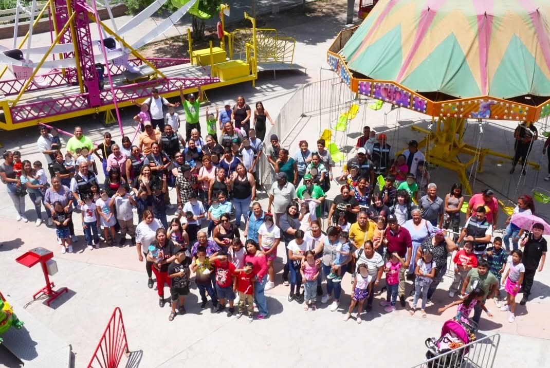 Festejan a más de 500 menores en Bosque Urbano