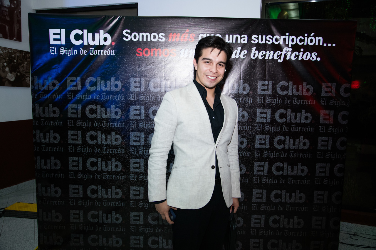 Comprometido. Carlos Eduardo informó que se está preparando al 100 por ciento para dar un show de calidad.