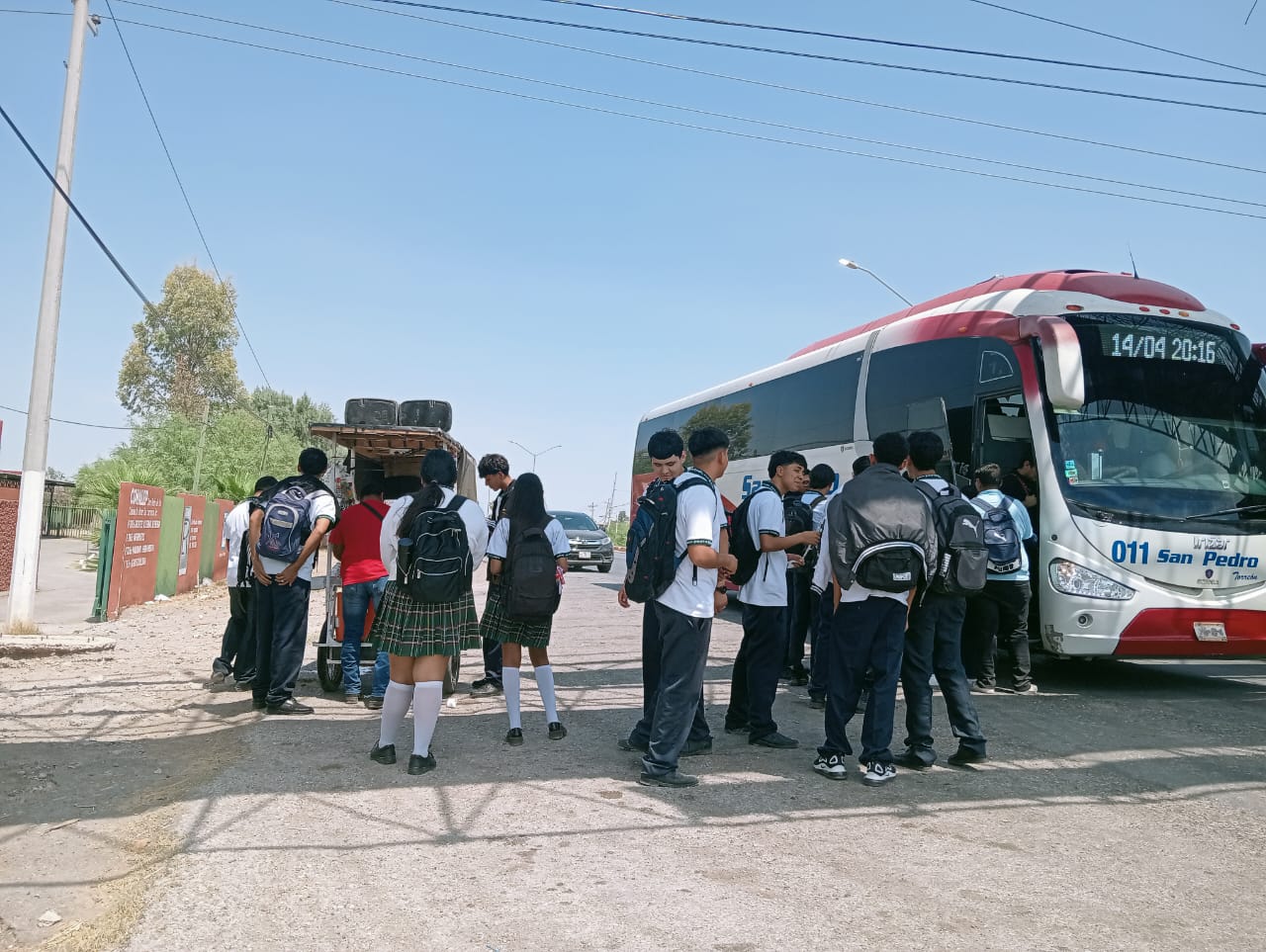Continúa operativo de revisión de autotransporte en San Pedro