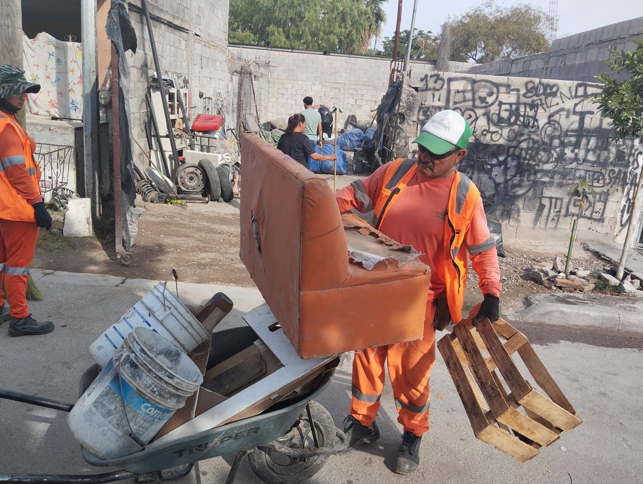 Recolectan 160 toneladas de desechos durante la brigada municipal en Las Julietas