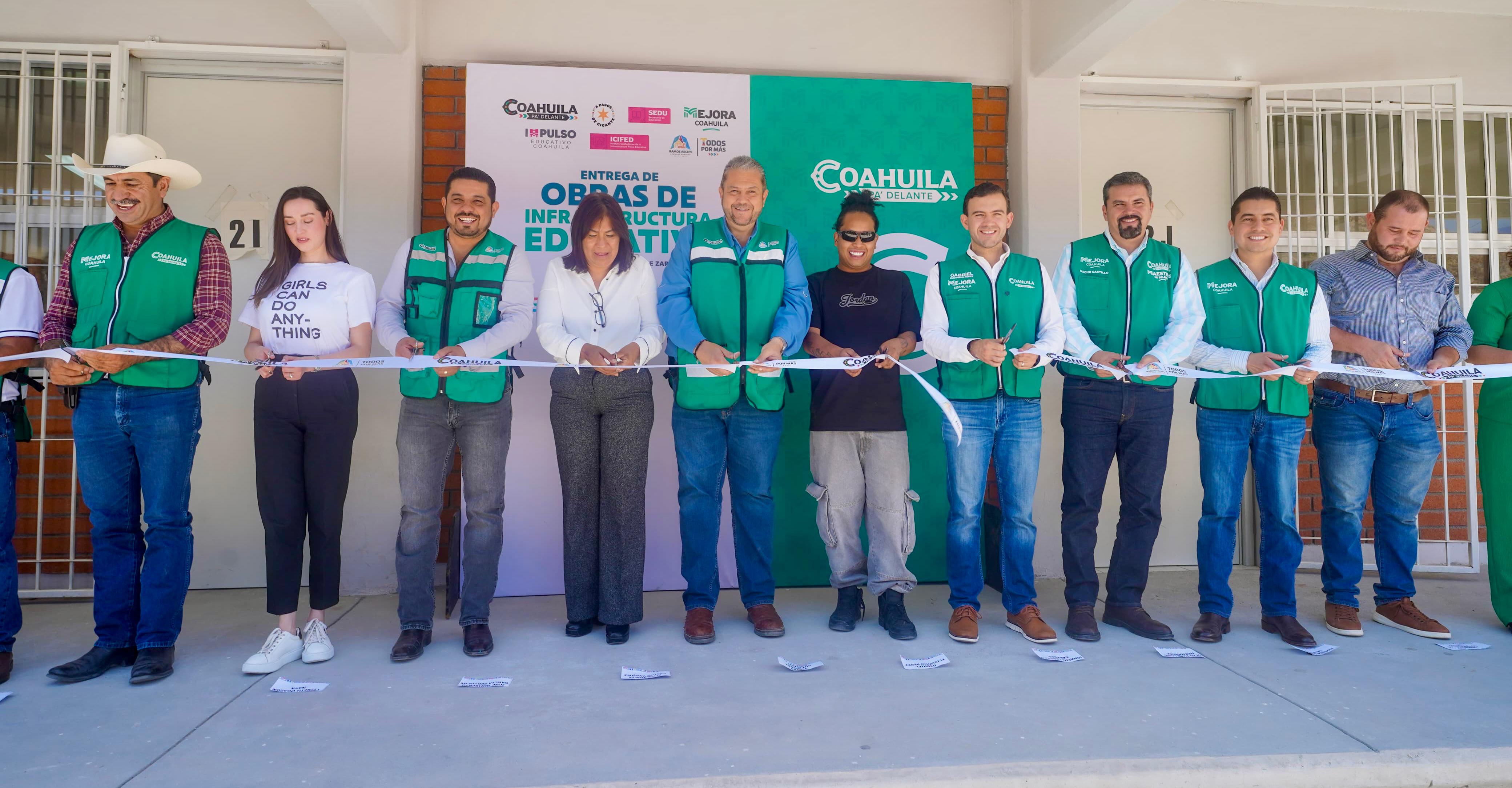 Llevan “Tú eliges” a Escuela Secundaria Rubén Humberto Moreira Flores