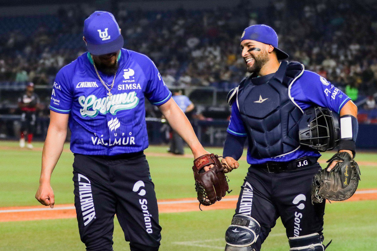 La gran labor del pitcher tijuanense Aldo Montes en la lomita permitió al conjunto lagunero conquistar tierras regiomontanas anoche.