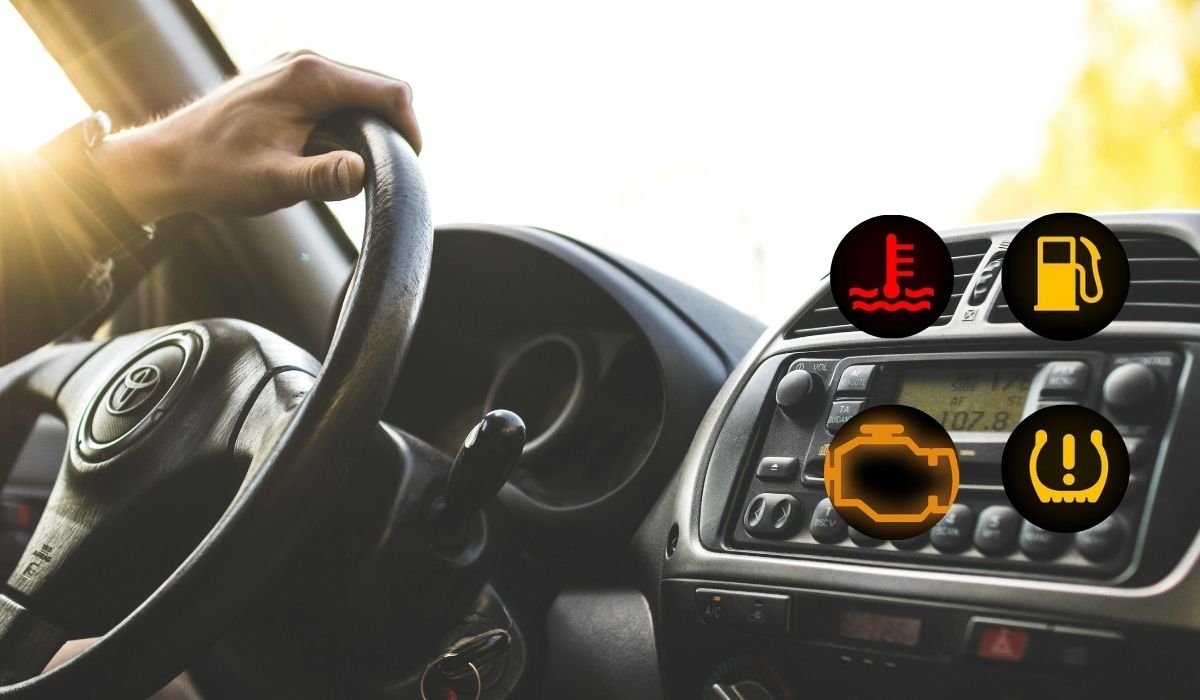 ¿Qué indica cada testigo que tiene el tablero de los autos?