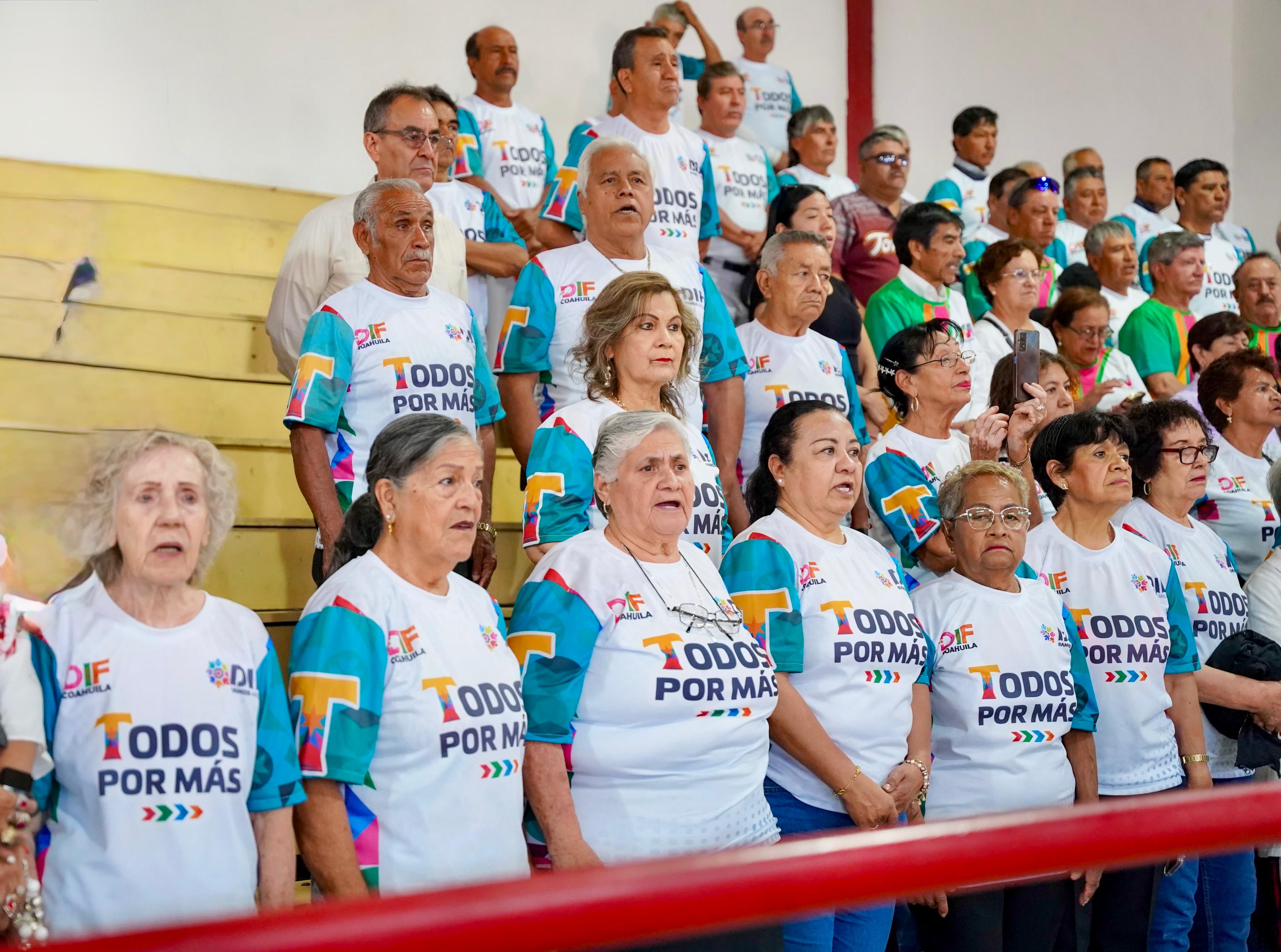 Inician Juegos Regionales del Adulto Mayor en Ramos Arizpe