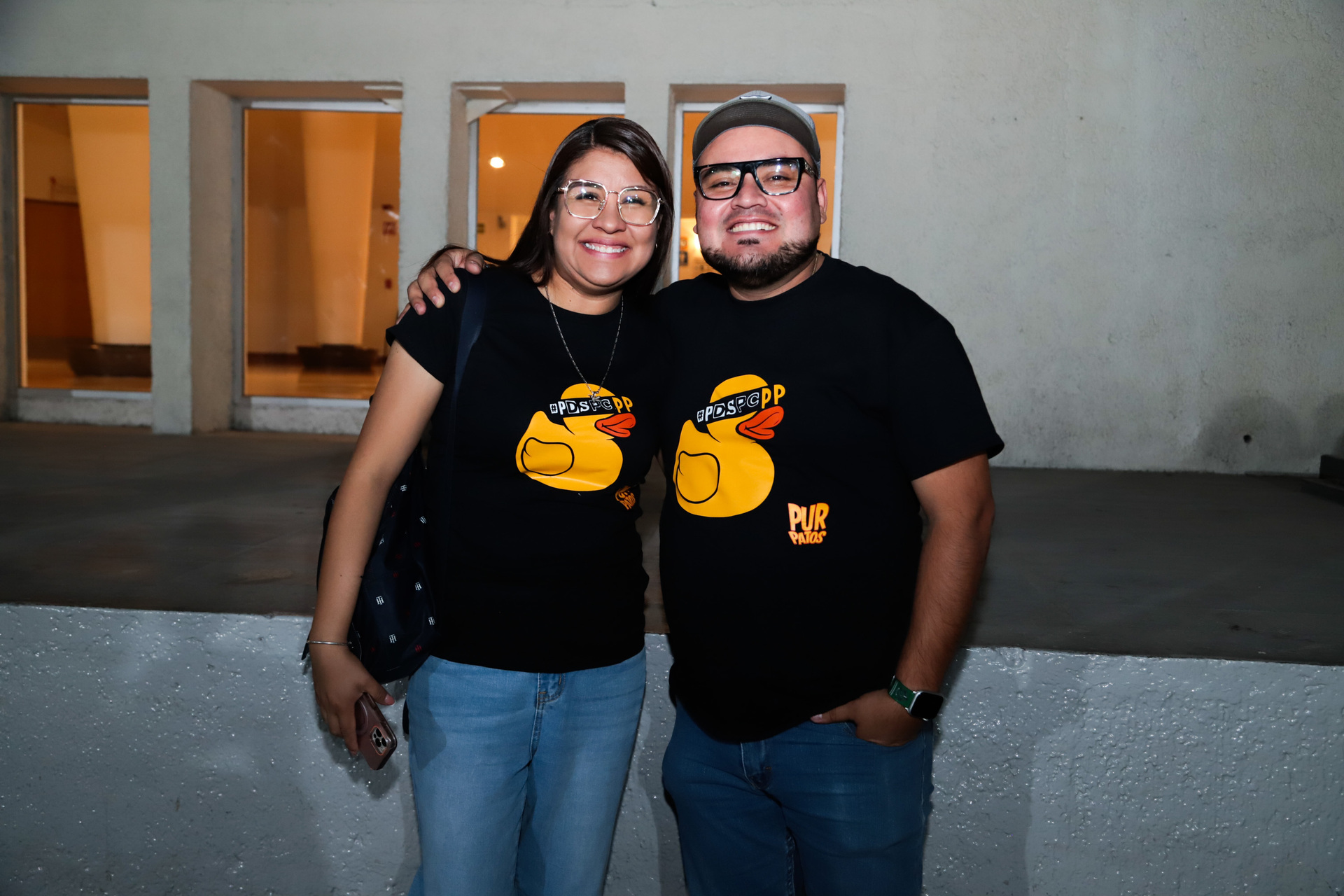 Perla Meza y Lorenzo López. 