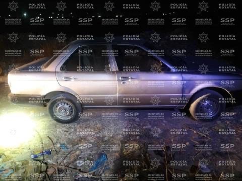 Aseguran vehículo con reporte de robo en Lerdo