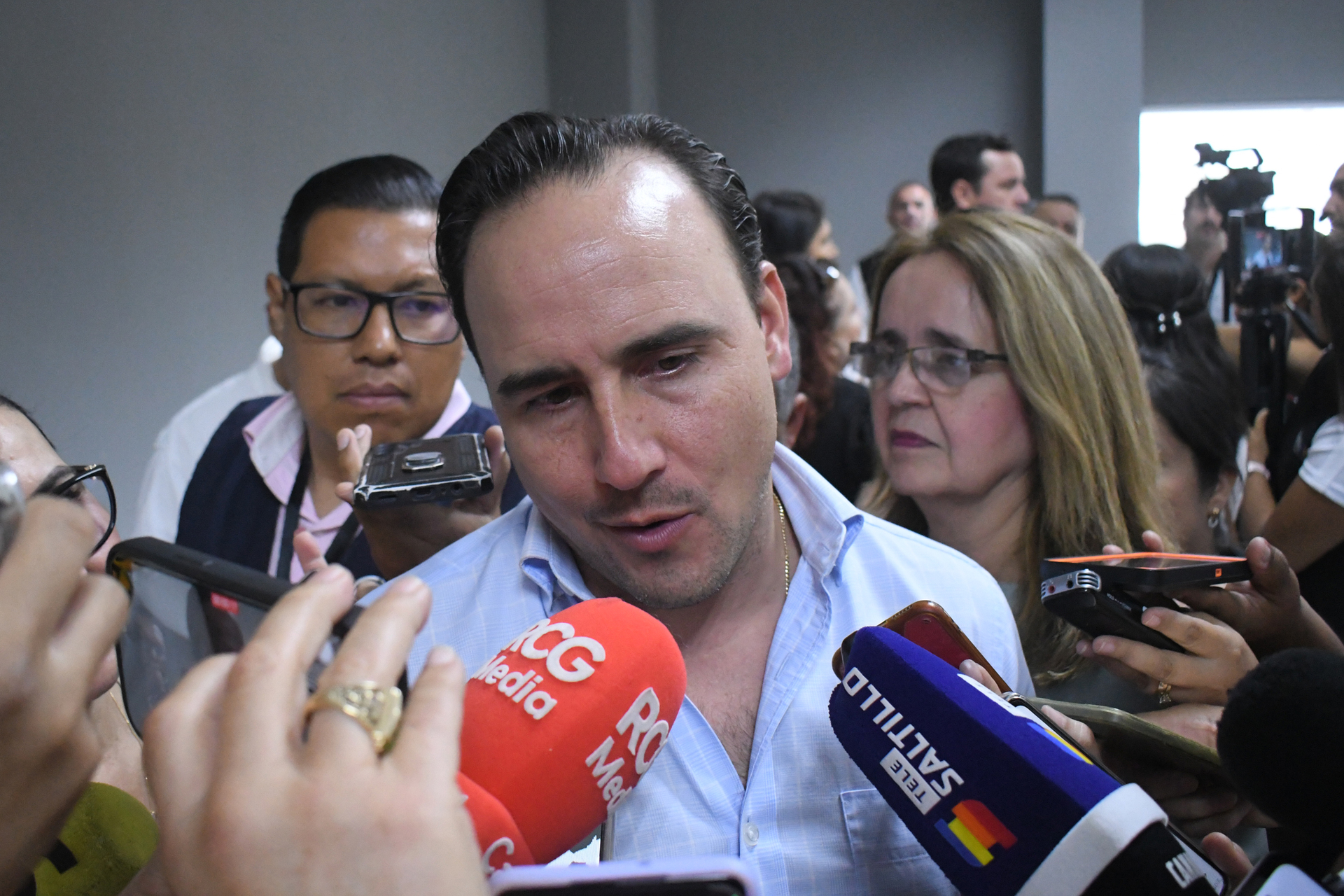 En Monclova anuncian gira de Manolo Jiménez con obras de infraestructura
