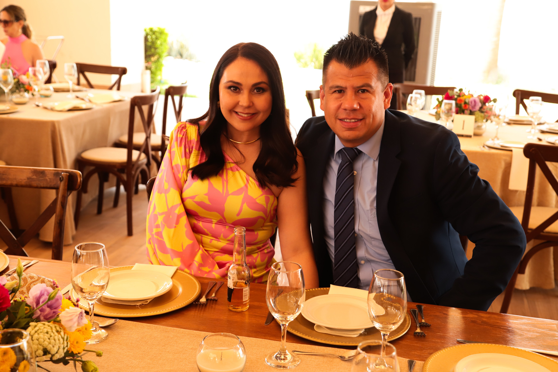 Fernanda Álvarez y Carlos García.
