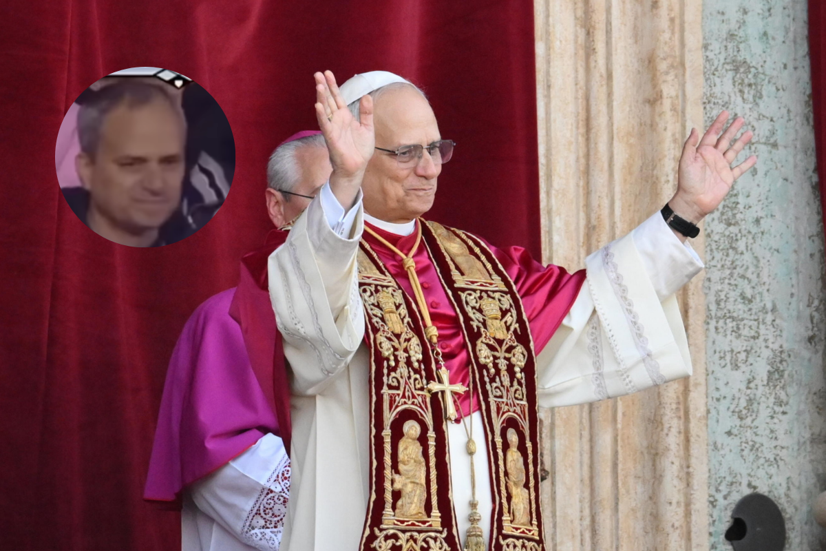 Así fue el día que el papa León XIV fue a un juego de la Serie Mundial