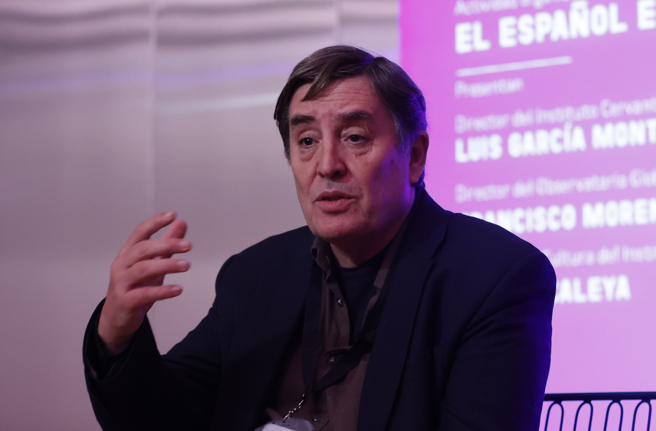 Postura. Para García Montero, la experiencia de León XIV en Perú y su dominio del español es importante para la enseñanza del idioma.