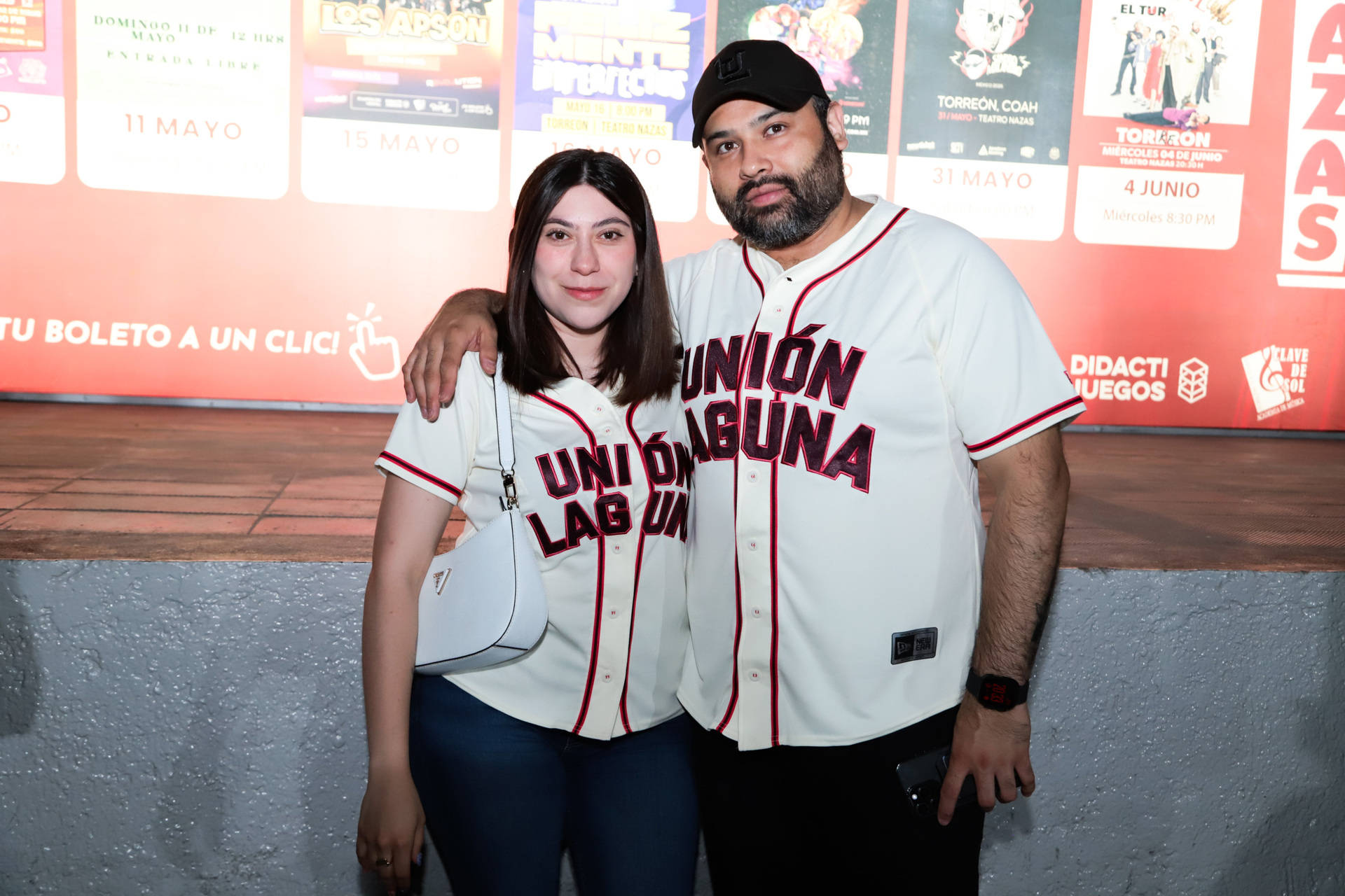 Alexa Jaramillo y César González. 
