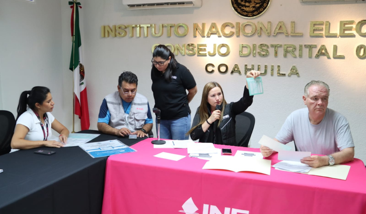 Afina INE sistema de cómputo con segundo simulacro