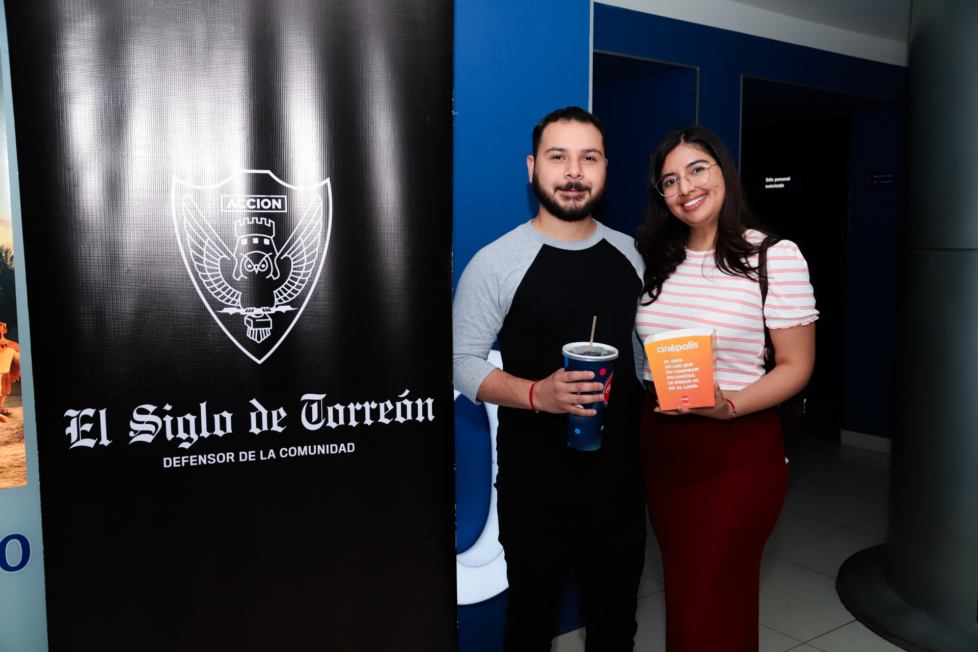 Rubén y Claudia Carranza.