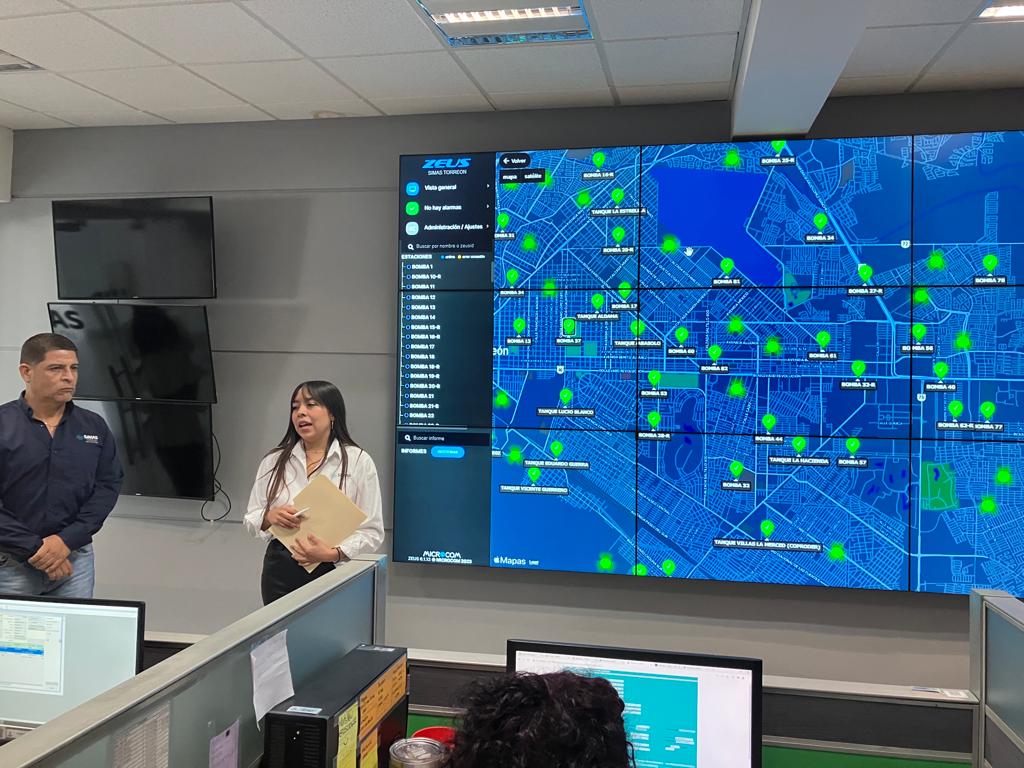 SIMAS Torreón ampliará la red de telemetría para reducir el desperdicio de agua