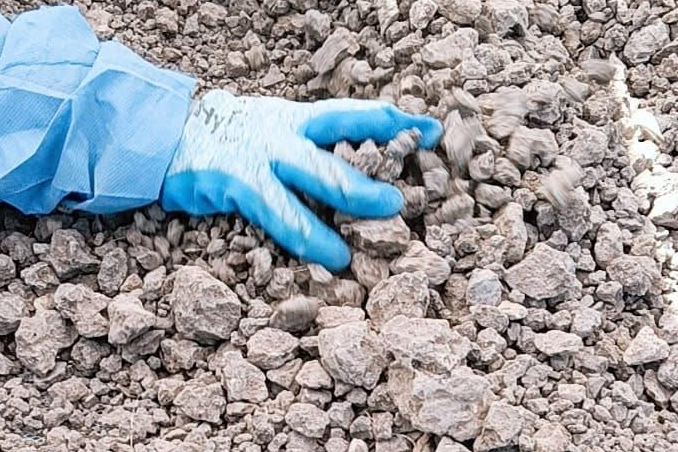 Más de 400 kilos de fragmentos óseos se han recuperado por grupo Vida en Patrocinio