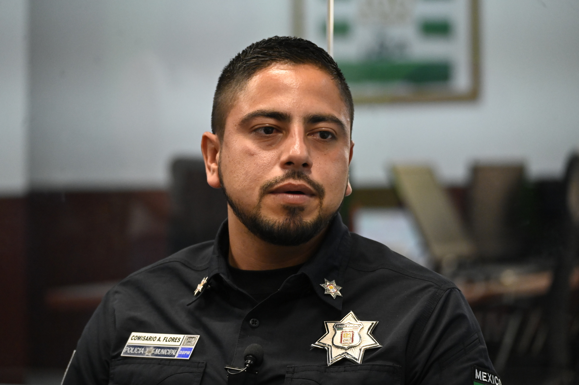 Alfredo Flores Originales, Director de Seguridad Pública Municipal, quiere una policía cercana a la ciudadanía