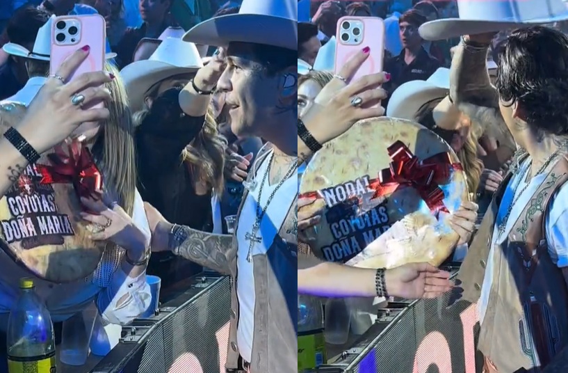 Christian Nodal con fan (CAPTURA)