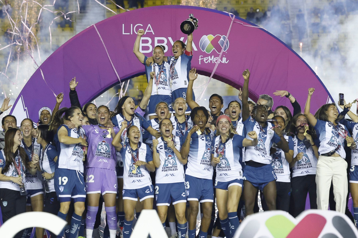 Pachuca gana su primer título de la Liga MX Femenil; América no pudo remontar