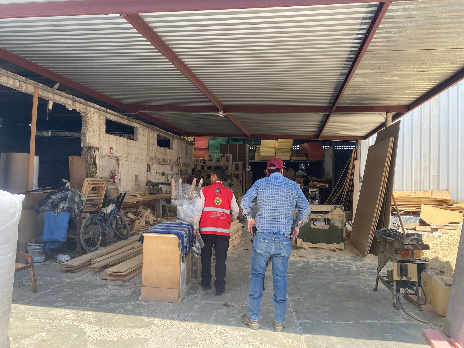 Exhorta Protección Civil de Gómez Palacio a reforzar medidas de seguridad en negocios y empresas locales