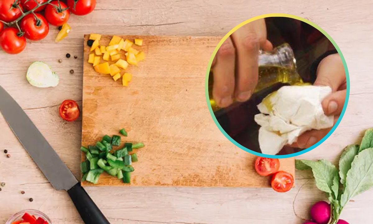 Por qué se deben curar las tablas de madera para picar alimentos