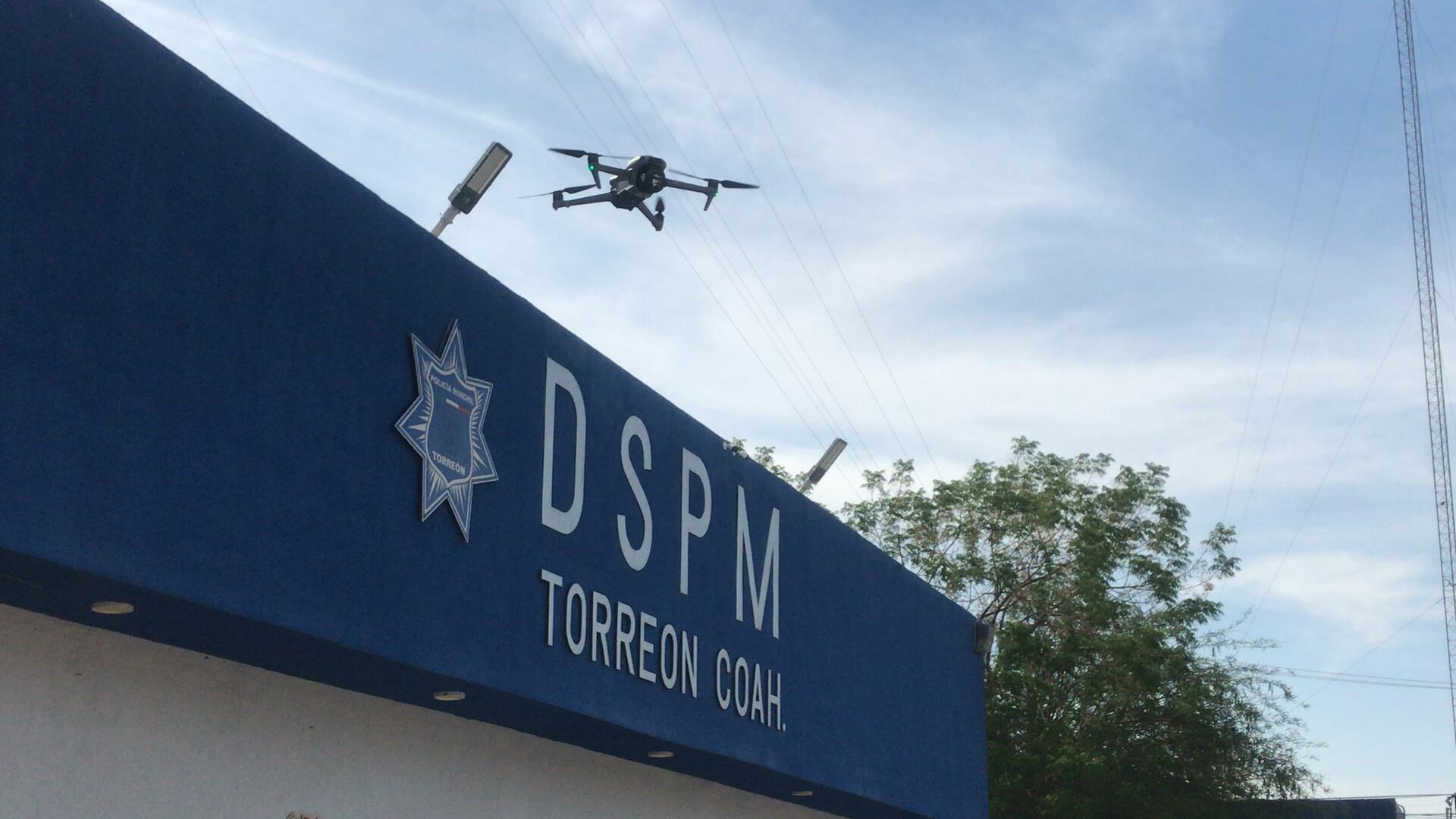 Torreón refuerza estrategia de seguridad con tecnología y drones