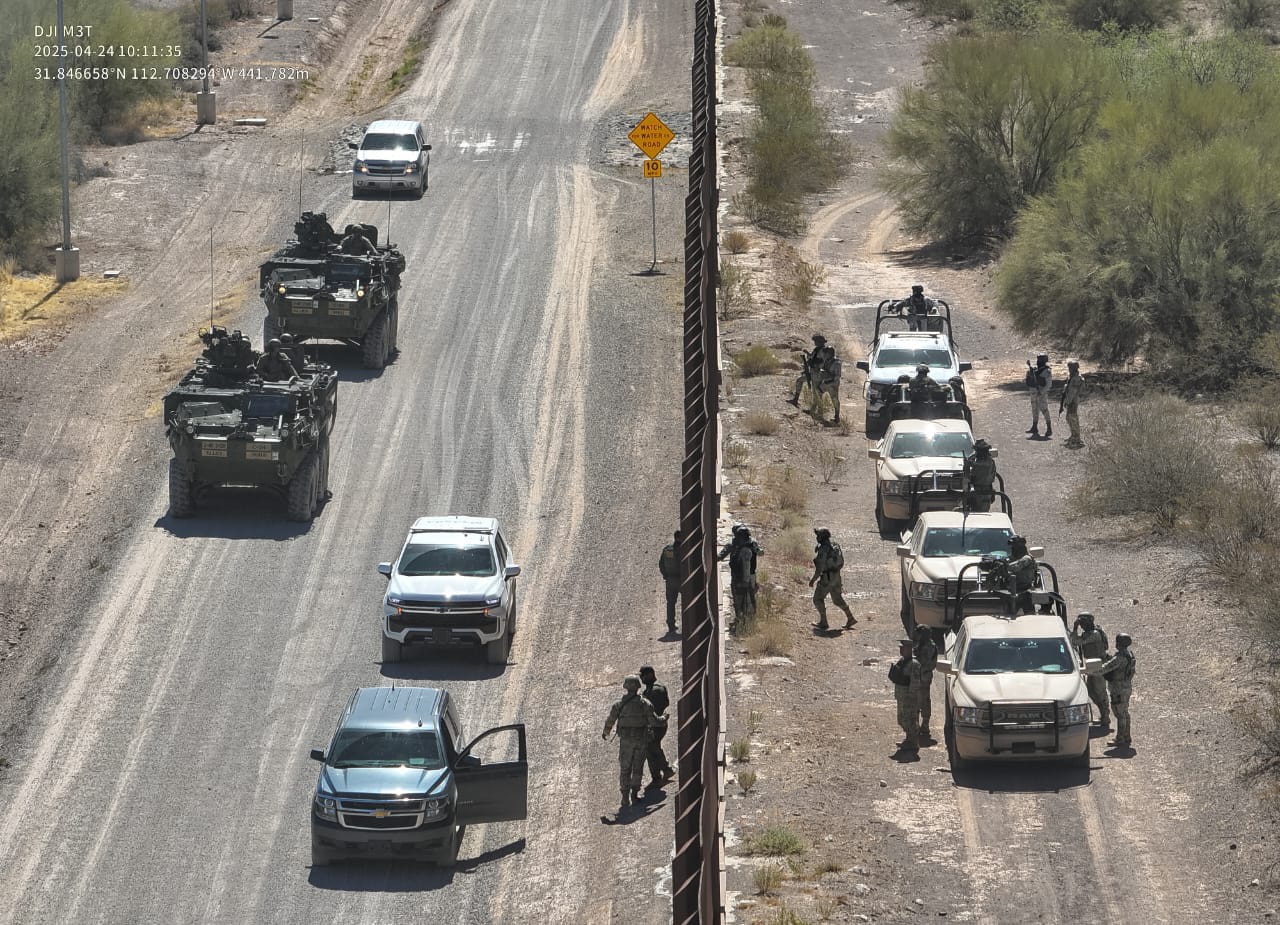 Comando Norte y Ejército Mexicano presumen 'patrullajes espejo'