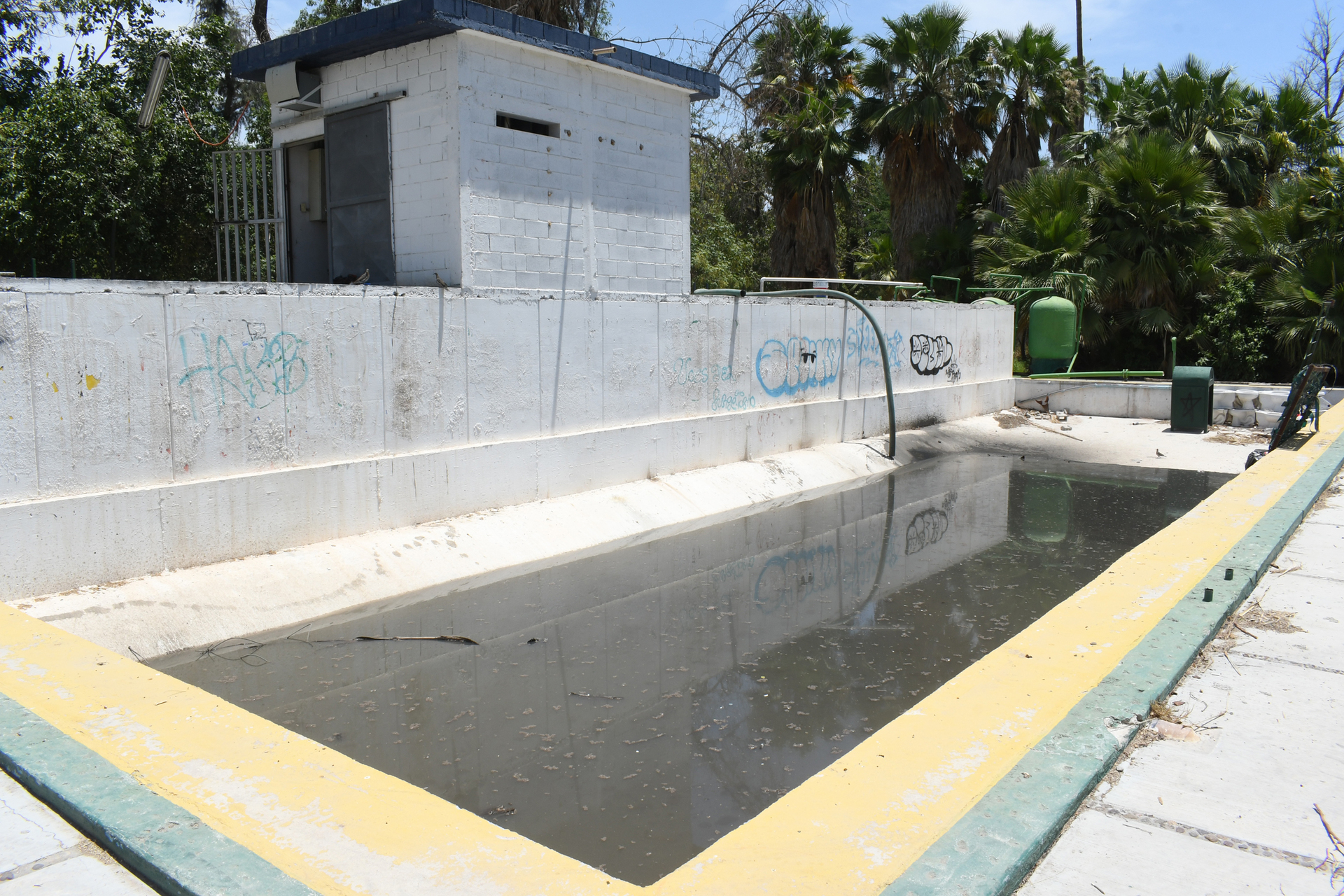 El Municipio de Torreón analiza soluciones para la planta tratadora del bosque Venustiano Carranza. (FABIOLA P. CANEDO)
