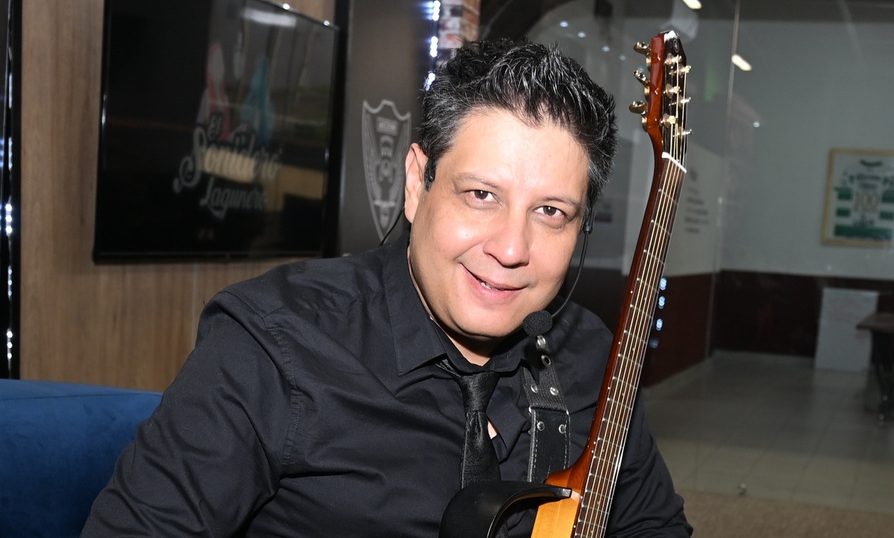 Talento. Carreón informó que ya cuenta con bastantes años de carrera dedicados a la música.