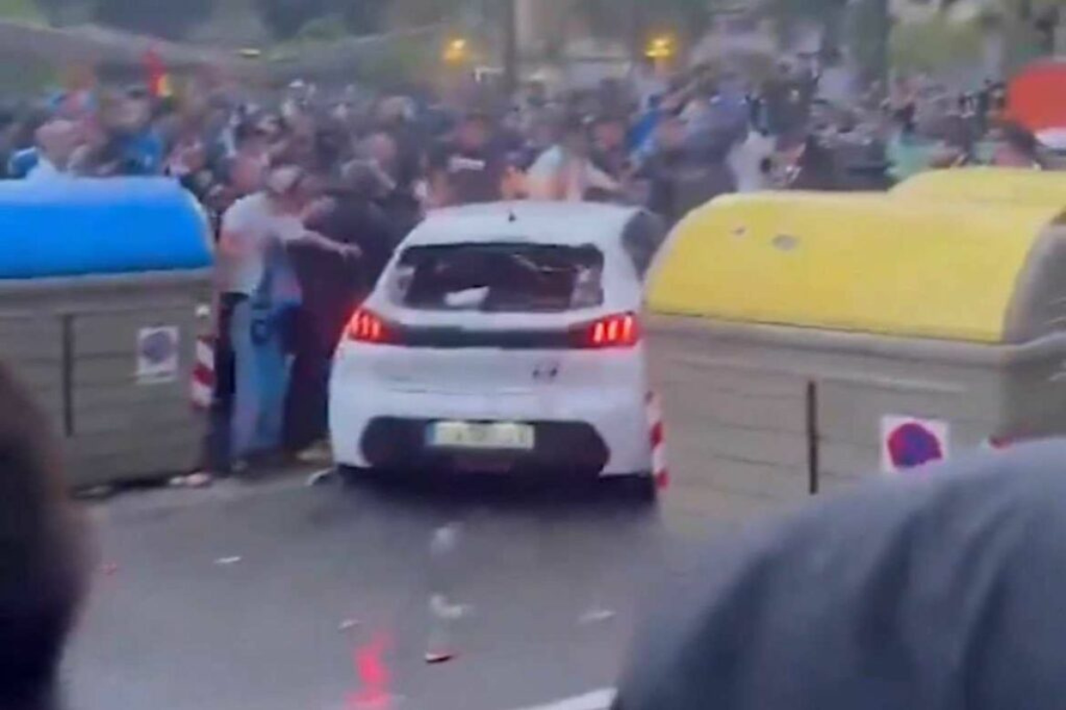 Reportan 13 heridos en atropellamiento masivo previo al Espanyol vs Barcelona