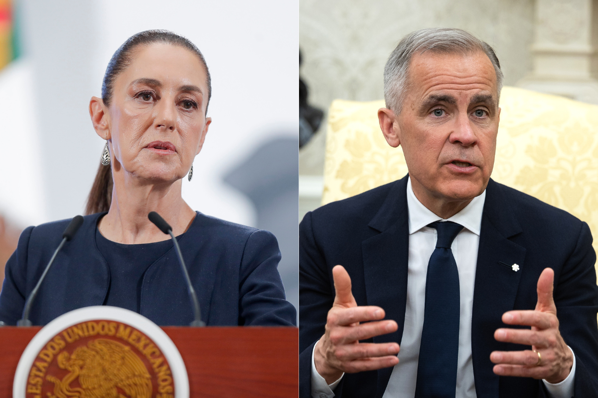 Claudia Sheinbaum y Mark Carney dialogan sobre T-MEC y el programa de trabajadores agrícolas