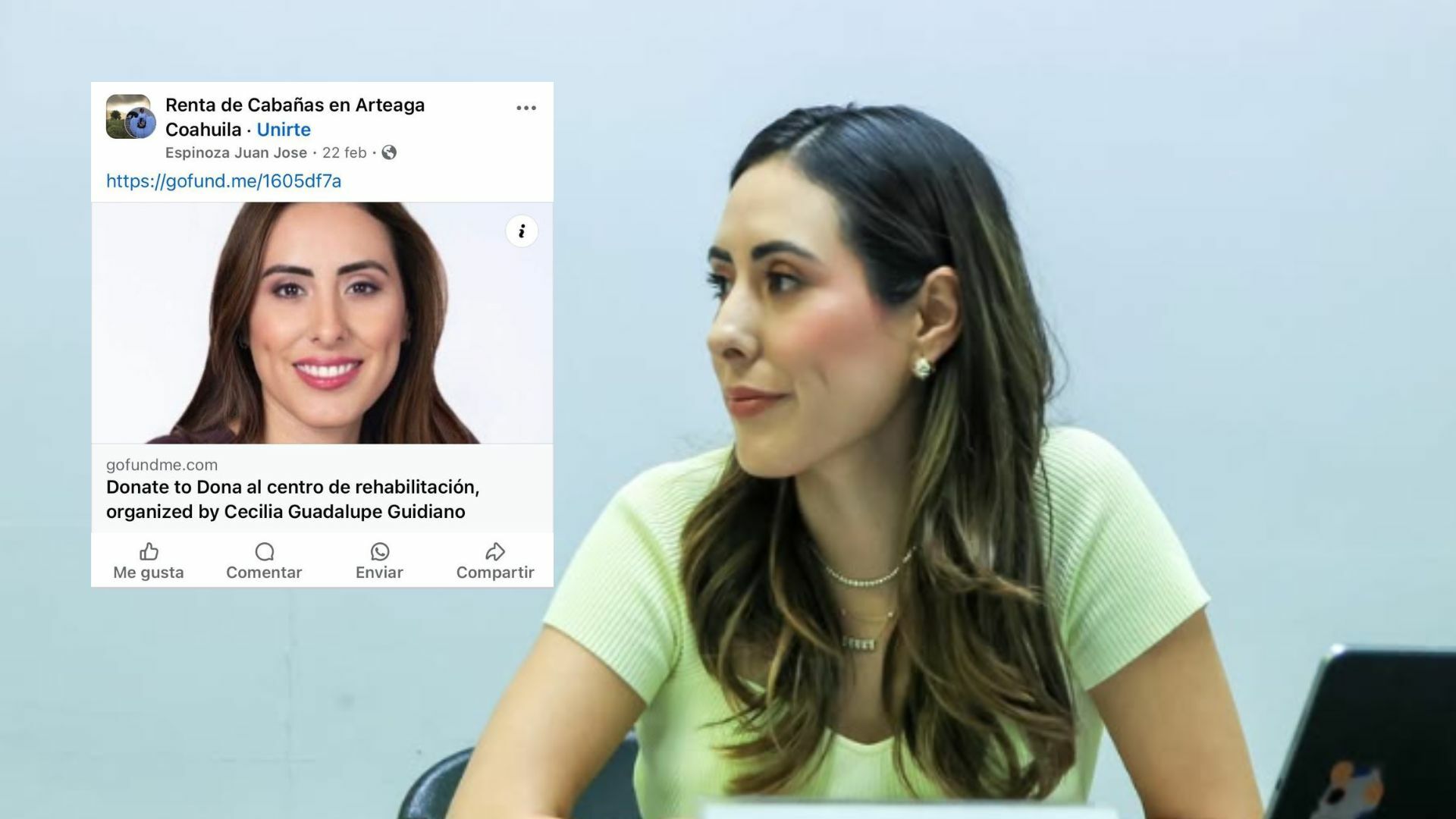 Senadora Cecilia Guadiana alerta sobre posible fraude en redes sociales