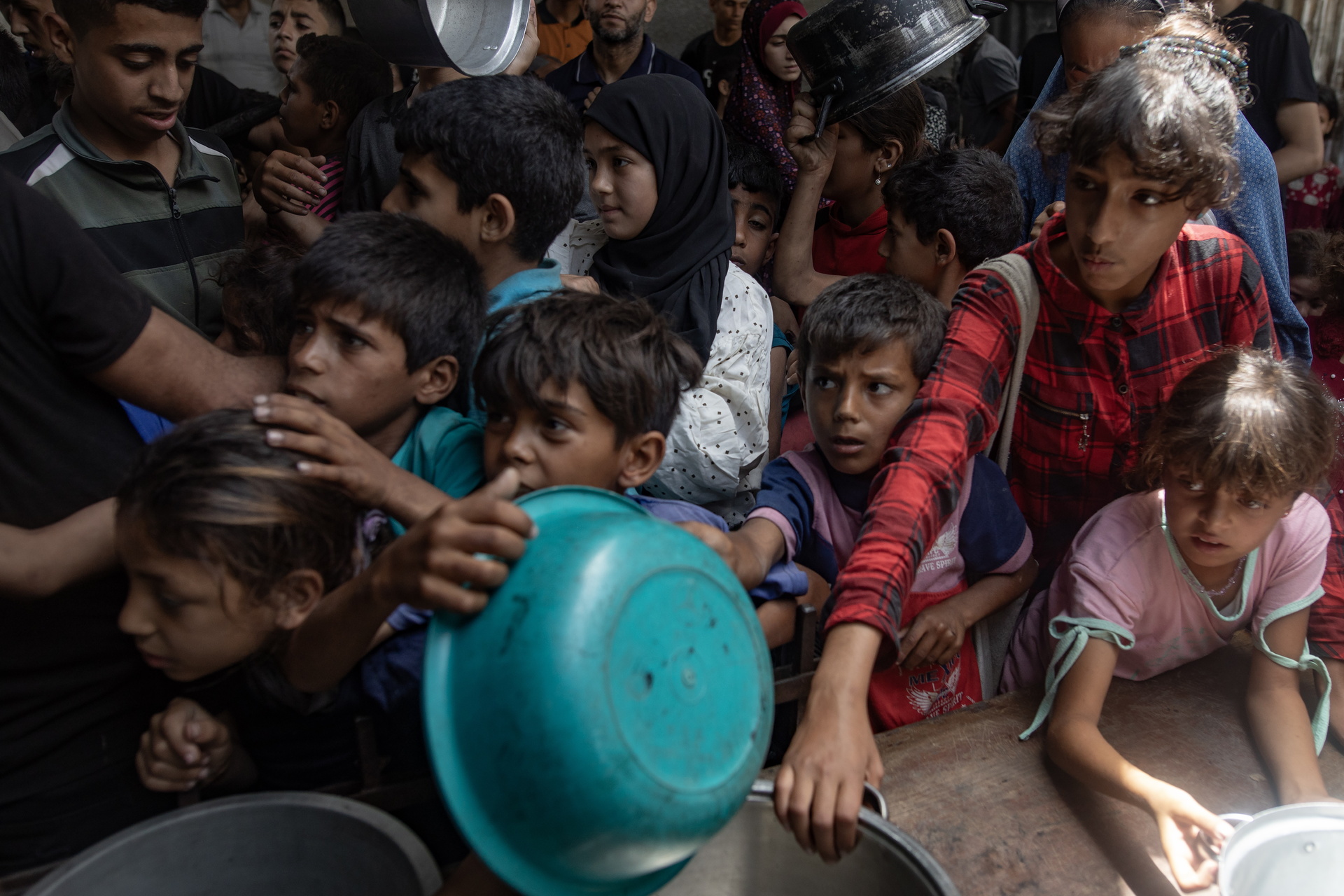 Papa León XIV: En Gaza, los niños, las familias y los ancianos son llevados al hambre