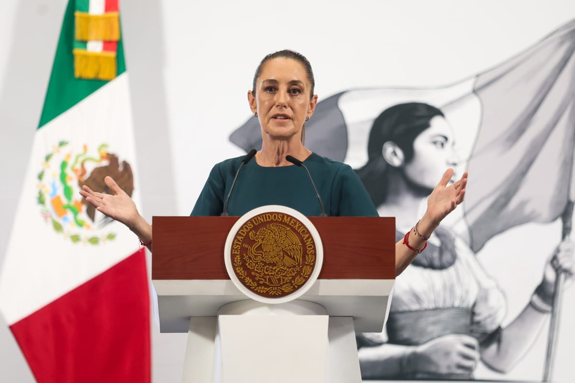 Sheinbaum asegura que ya se investiga choque del Buque Cuauhtémoc