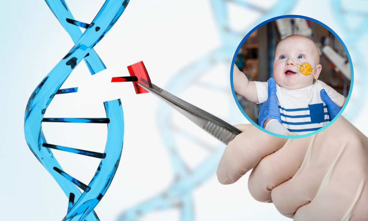 Un bebé es el primer paciente tratado con una terapia de edición génica personalizada