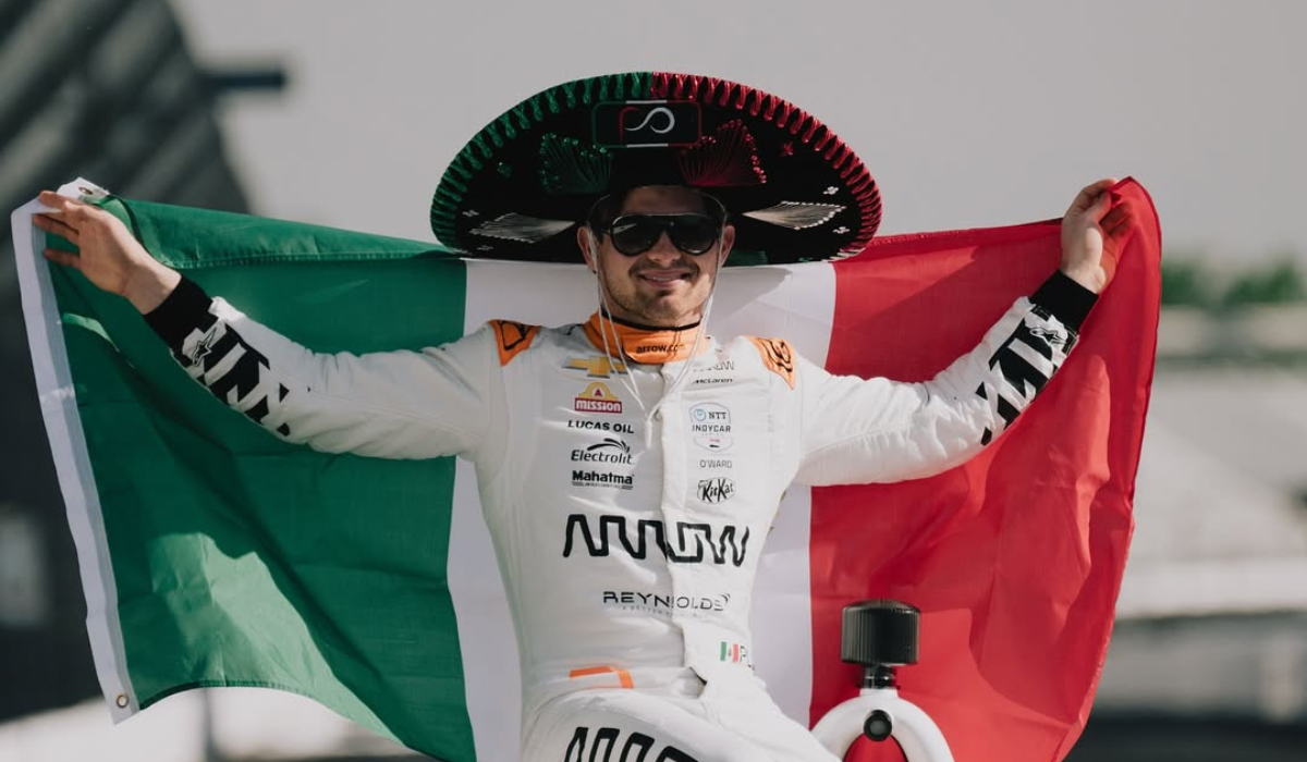 Patricio O'Ward, primer mexicano en arrancar en primera fila en las 500 Millas de Indianápolis