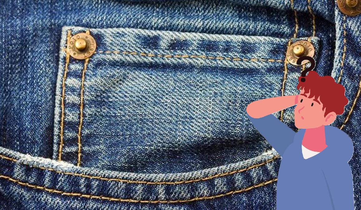 Bolso chiquito de los pantalones de mezclilla (ESPECIAL) 