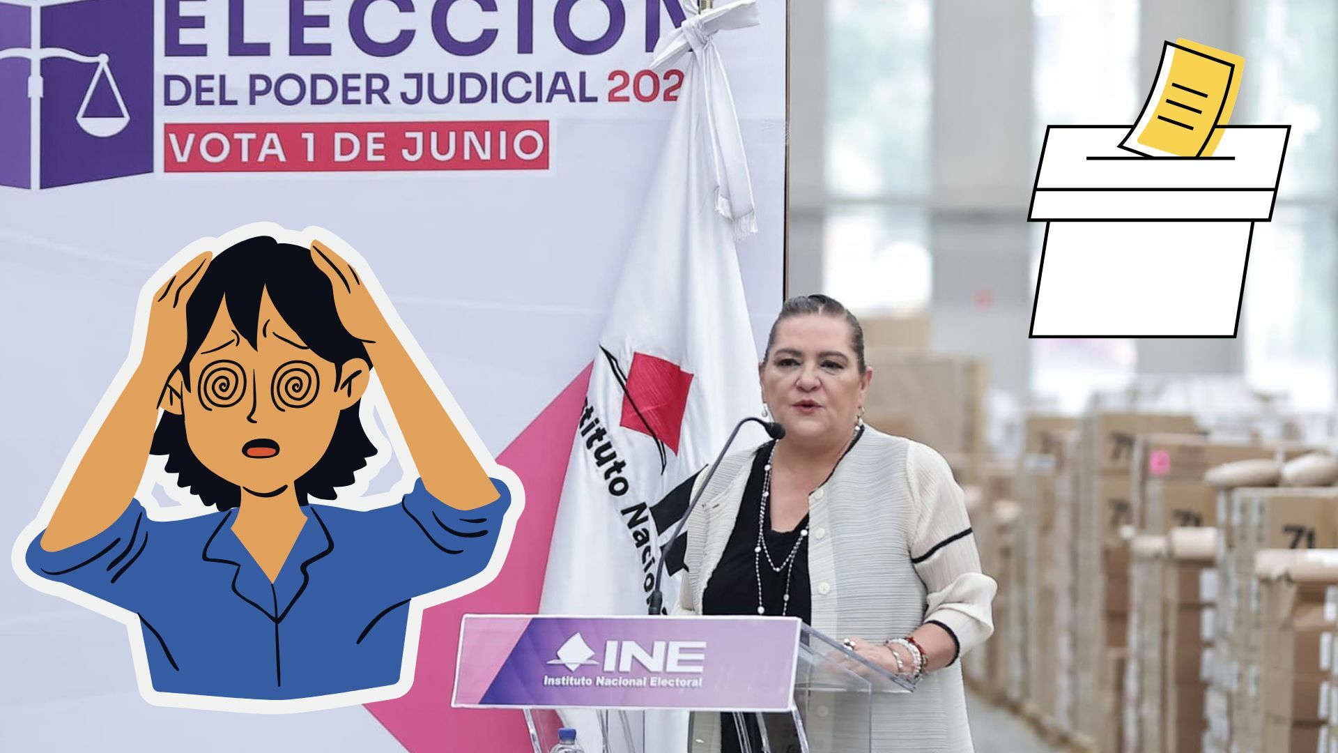 ¿Cómo marcar CORRECTAMENTE las boletas de la elección judicial del 1 de junio?
