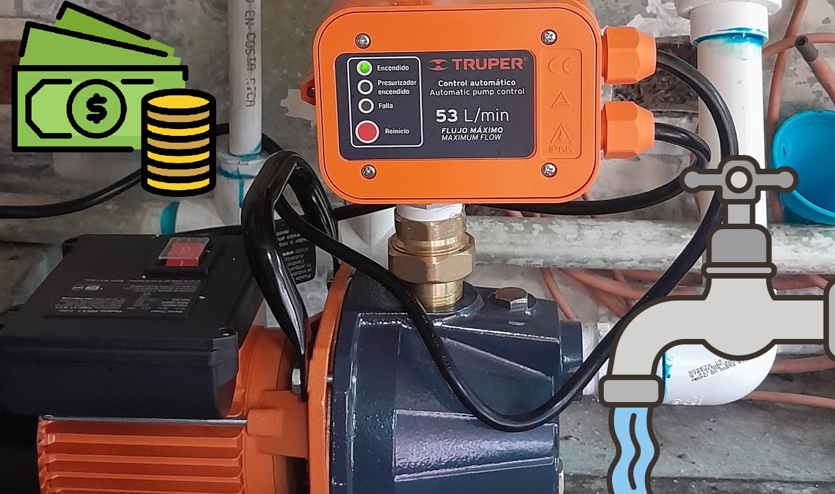 Bomba presurizadora automática (ESPECIAL)